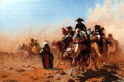 Jean Leon Gerome Napoleon and his General Staff in Egypt painting